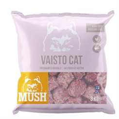MUSH B.A.R.F. Vaisto ® kat kylling og gris - 3kg - Pink